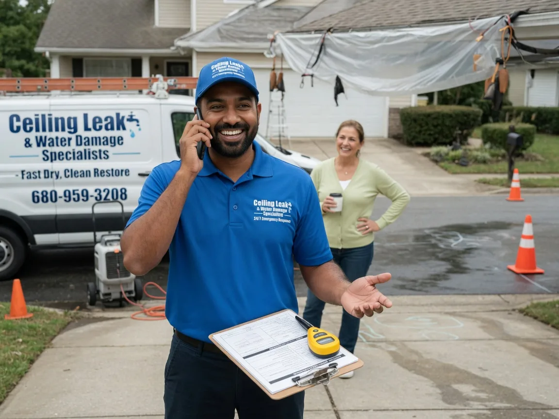 Ceiling Leak Cleanup Millwood, GA FAQs